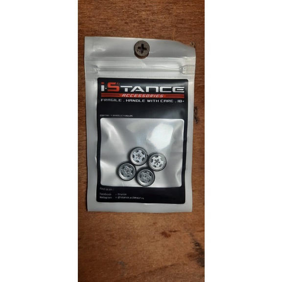 Ban Karet Diecast IStance model ISR-36 Chrome - 10mm