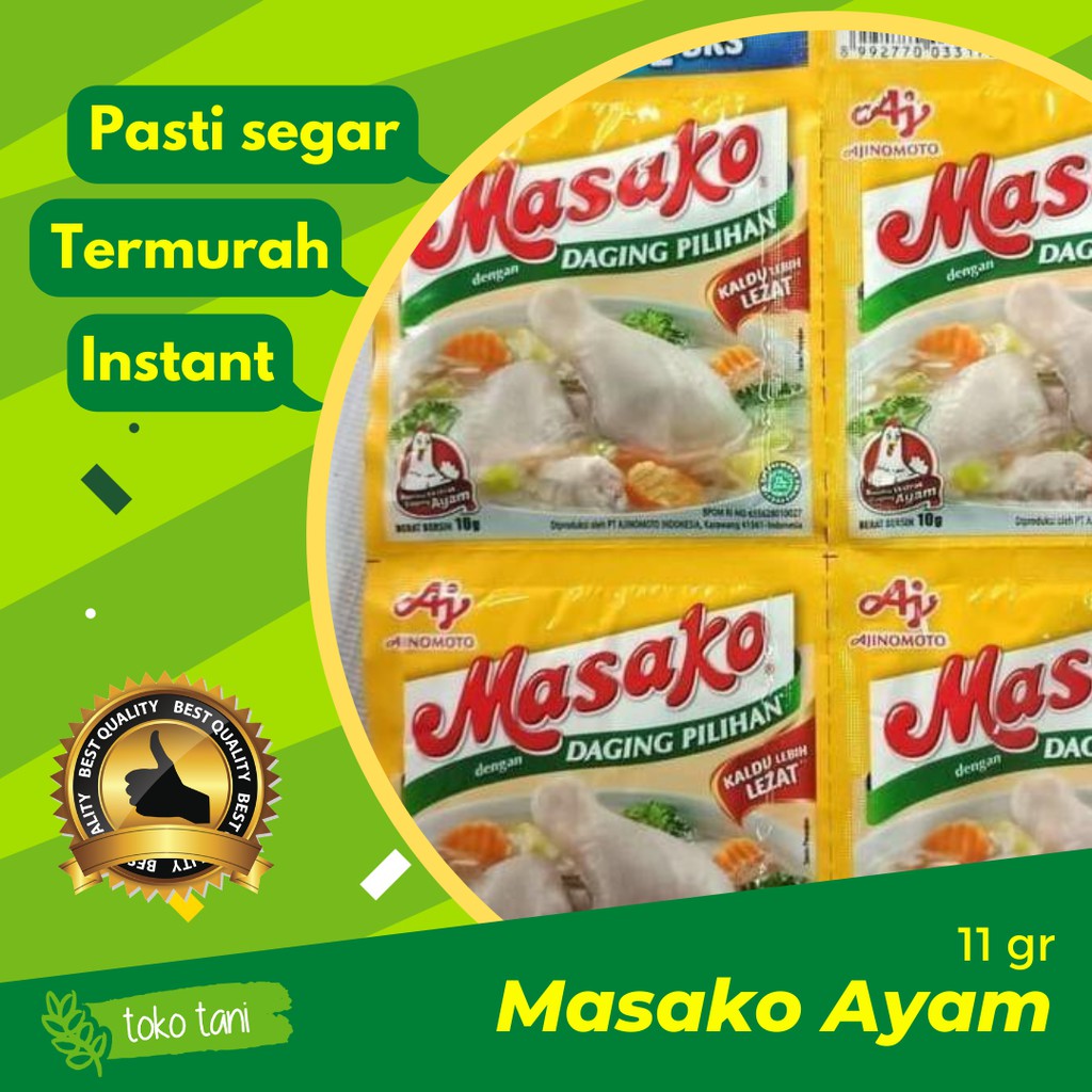 

Masako Ayam Sachet 11gr