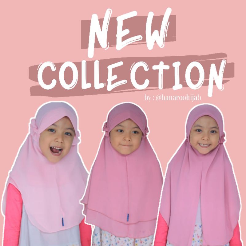 Hanaroo Hijab Anak Ceruti All Size (4-7thn)