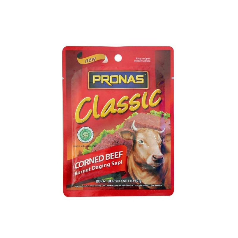 Pronas Corned Beef Classic 50G (EXP 2024)