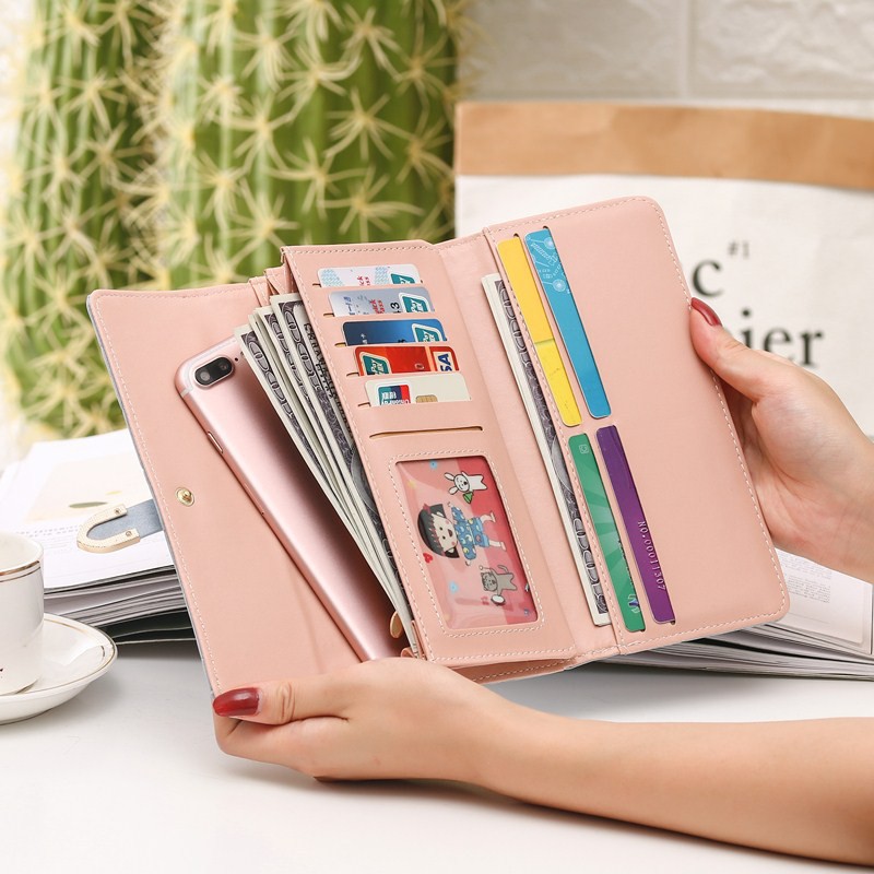 [COD] LB - Dompet panjang wanita / Dompet import kekinian / 029