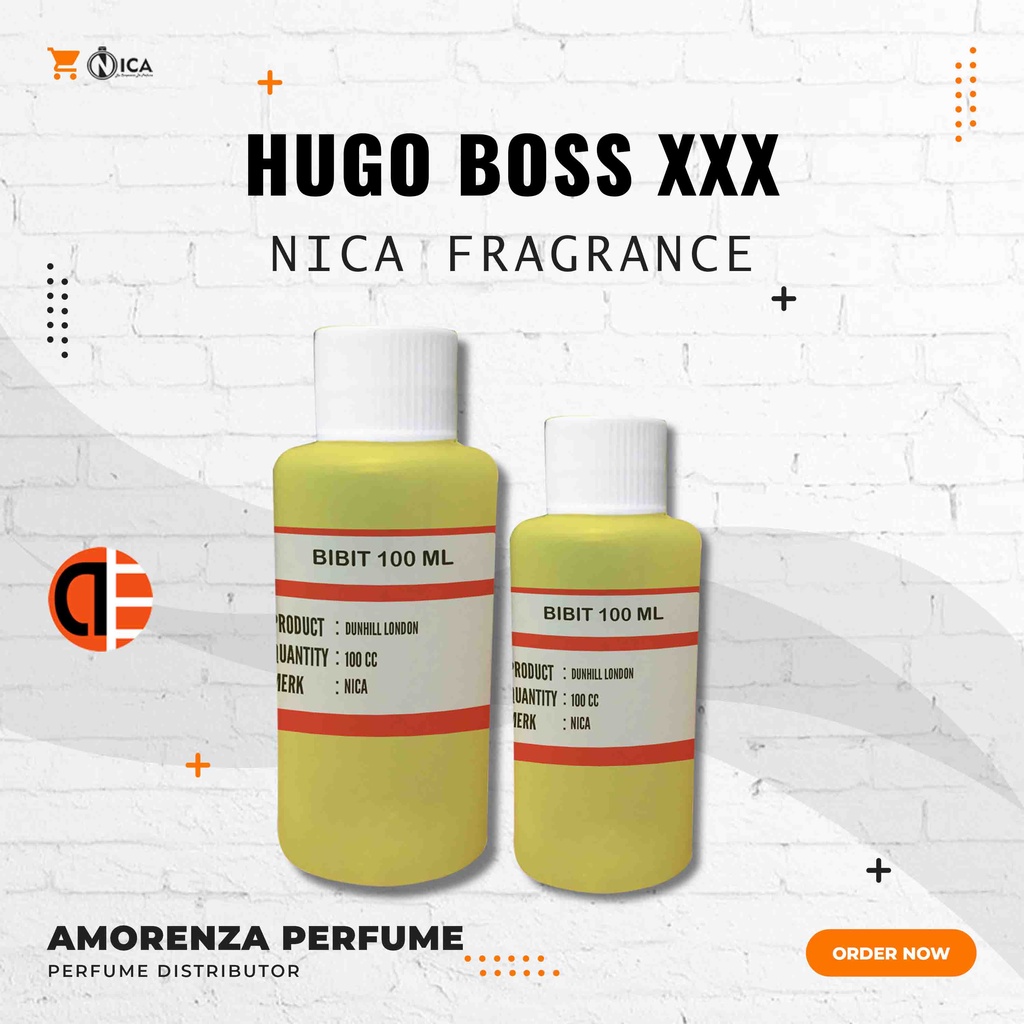 Bibit Parfum Murni HUG0 B0SS XXX - BOOT TRIPLE Nica Fragrance 250ml Segel Pabrik