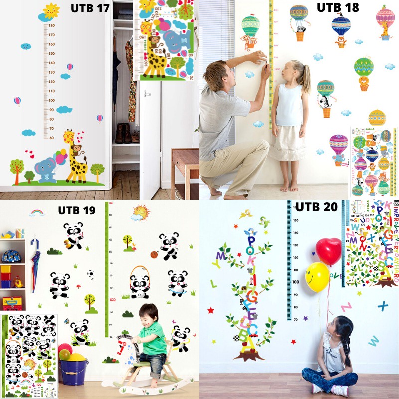 WALL SETIKER WALLPAPER STIKER WALLSTIKER STICKER WALLSTICKER DINDING UKURAN PENGUKUR UKUR TINGGI BADAN ANAK ANAK WALSTICKER TEMBOK WALSTIKER KARAKTER DEKORASI RUMAH UTB PAPER RUANG KAMAR TIDUR PREMPUAN BALITA COWOK CEWEK KARTUN JERAPAH UNICORN SUPER HERO