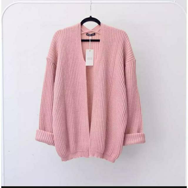 CS020 Cardigan Rajut Wanita Halus