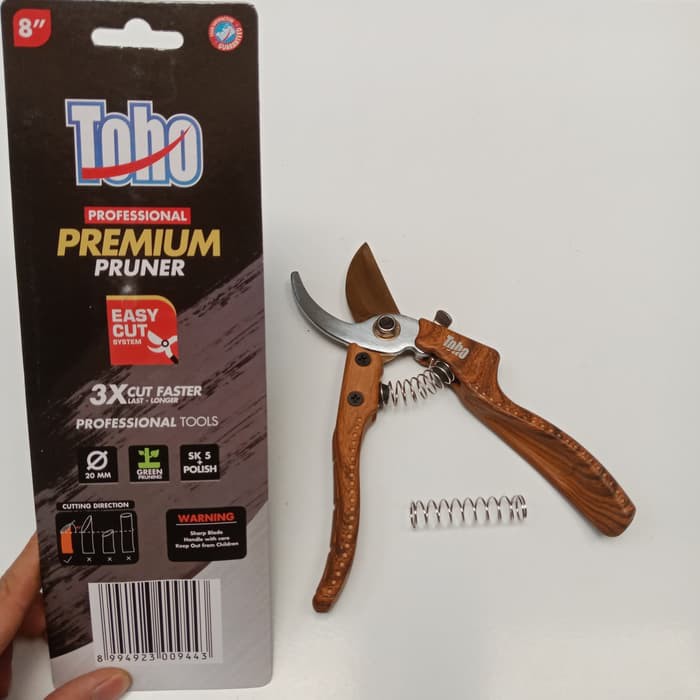 TOHO BLACK PREMIUM PRUNER gunting dahan 8"