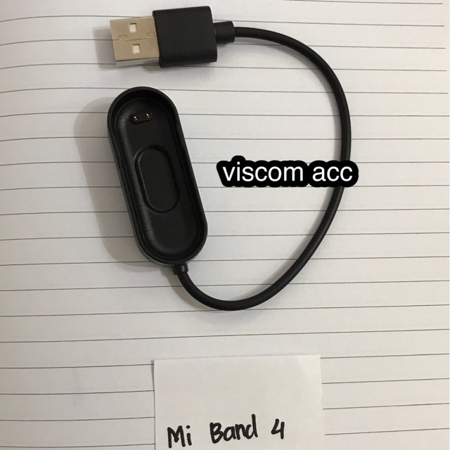 kabel charger jam xiaomi mi band 4 / usb charger mi band 4 ori oem
