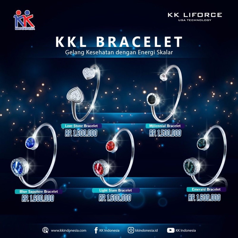 KKL Bracelet+Kalung