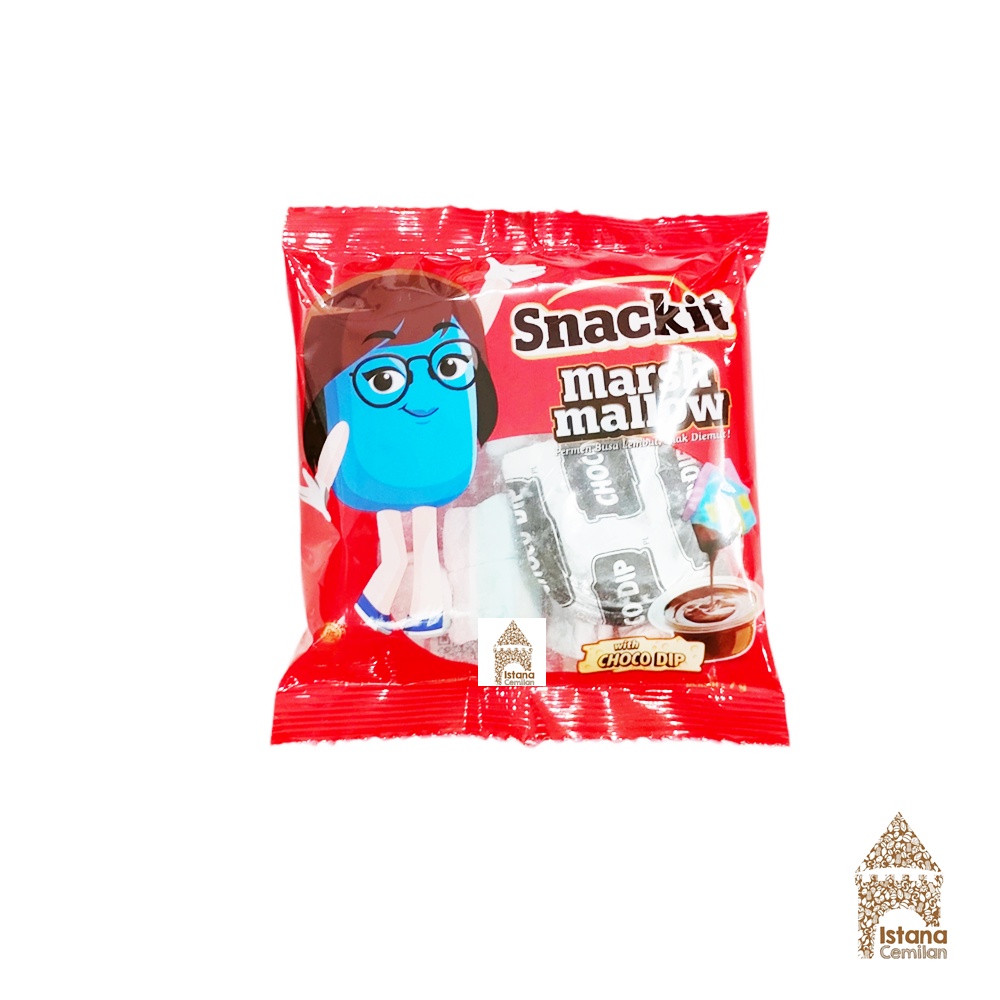 

Snackit Marshmallow with Choco Dip SATUAN 7 Gram