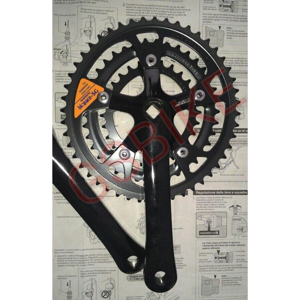 shimano exage crankset