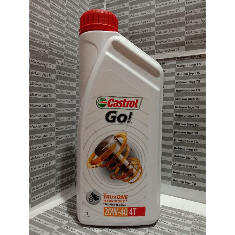 Jual OLI CASTROL GO 4T 20W-40 1LT | Shopee Indonesia