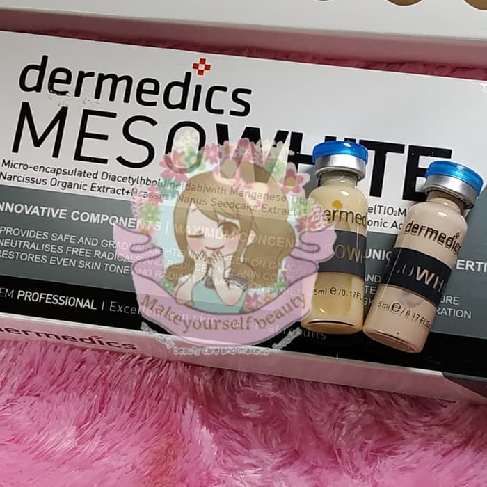 Meso dermedics bb glow whitening. - putih Susu