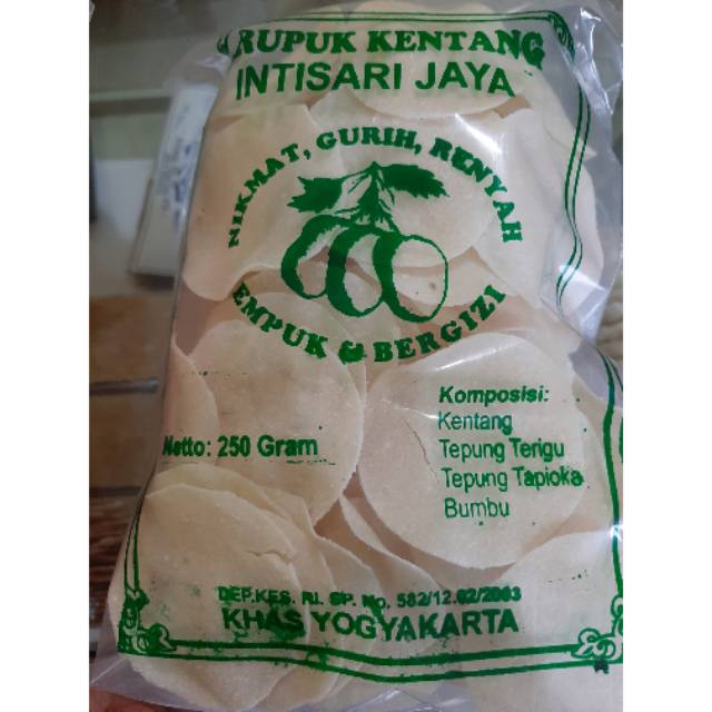 

KRUPUK KENTANG ENDOLITA