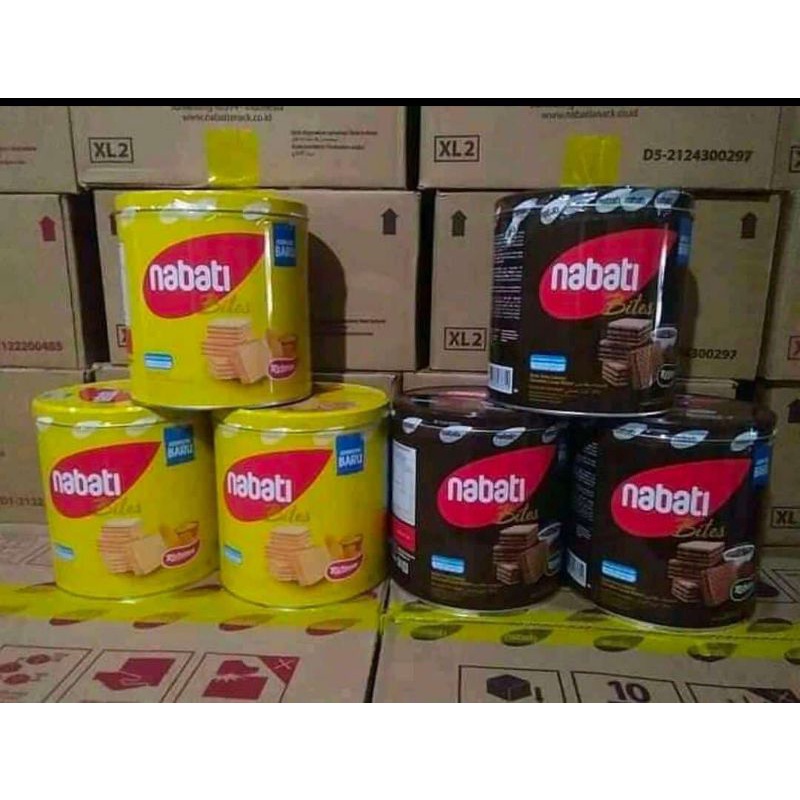 

Wafer Nabati Keju dan Coklat Kaleng