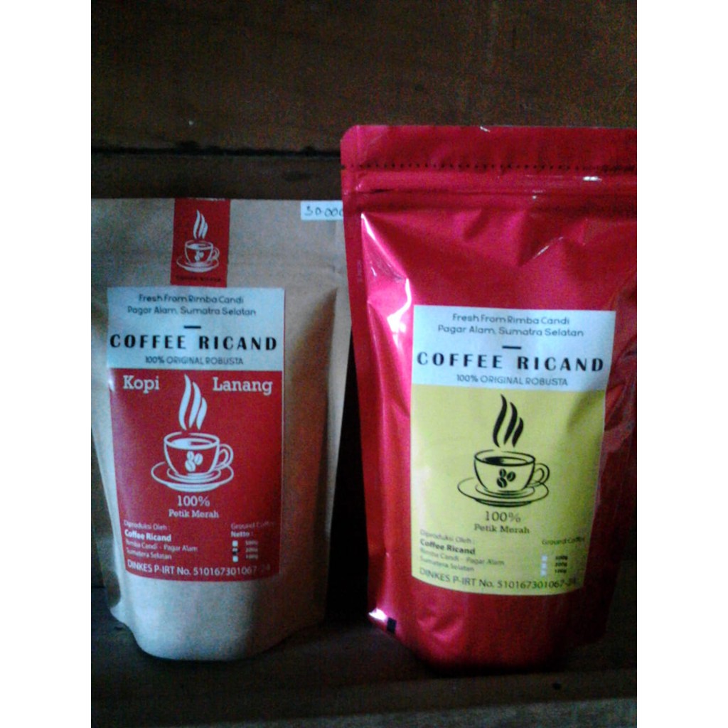 

Kopi Pagar Alam Ricand