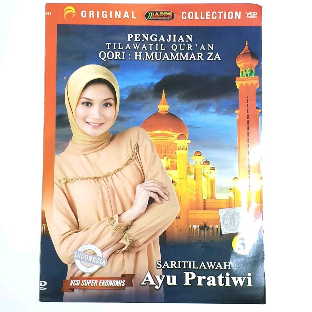 VCD original Pengajian Tilawatil Qur an 3  Qori H Muammar ZA  Saritilawah Ayu Pratiwi