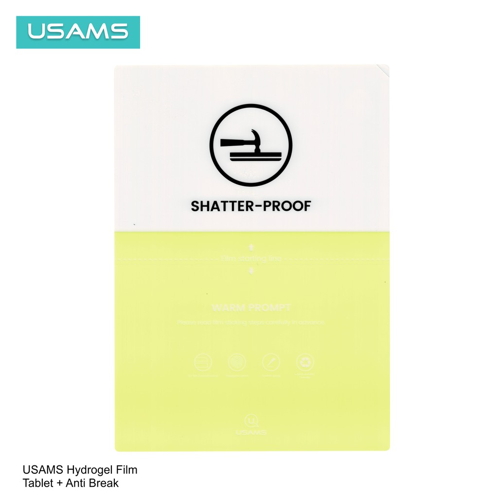 USAMS BH710 Hydrogel Film Tablet + Anti Break