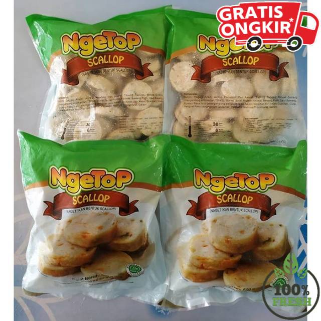 

SCALLOP NGETOP 500G / SCALLOP PREMIUM NGETOP