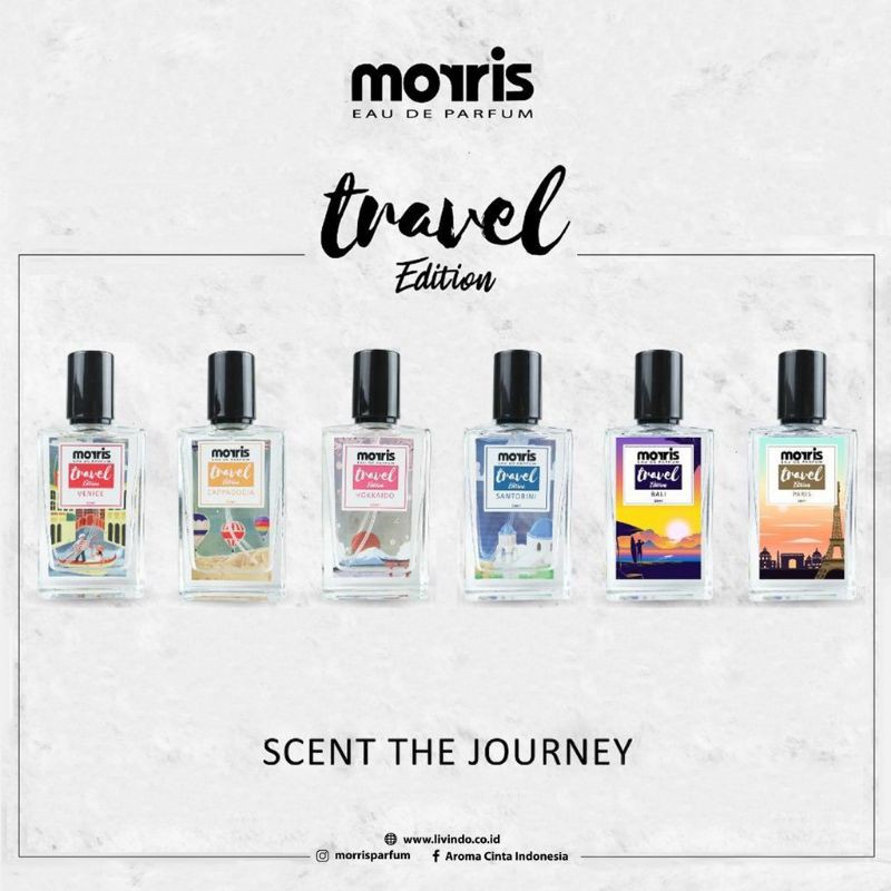 PARFUM MORRIS TRAVEL EDITION 50ML