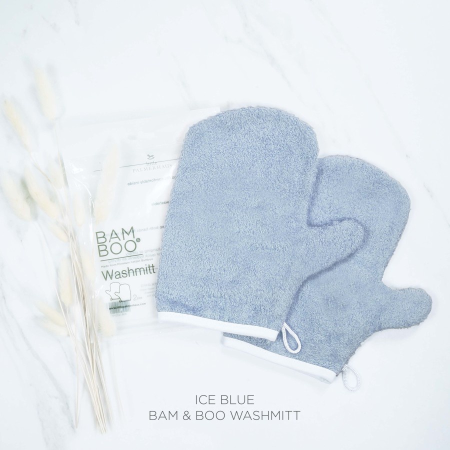 Washlap Bayi / Sarung Tangan Mandi Bayi -Little Palmerhaus - Bamboo Washmitt