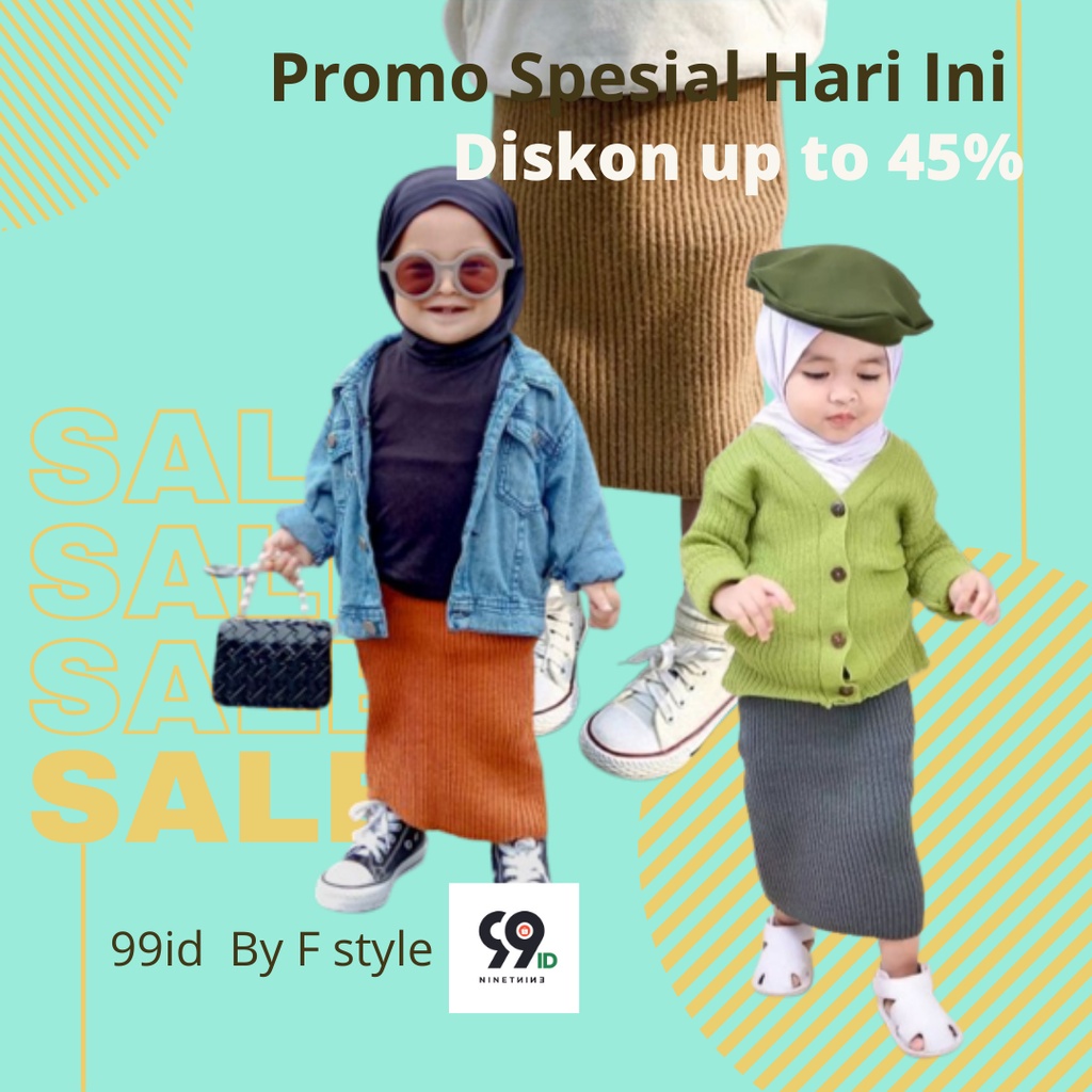 Rok Rajut Anak Perempuan PROMO HARI INI !!