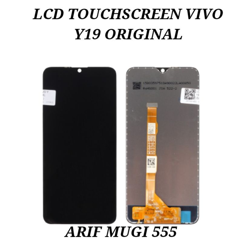 LCD TOUCHSCREEN VIVO Y19/VIVO 1915 FULLSET ORIGINAL