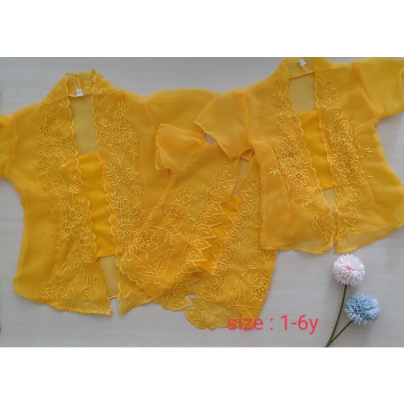 kebaya anak / kebaya bordir anak