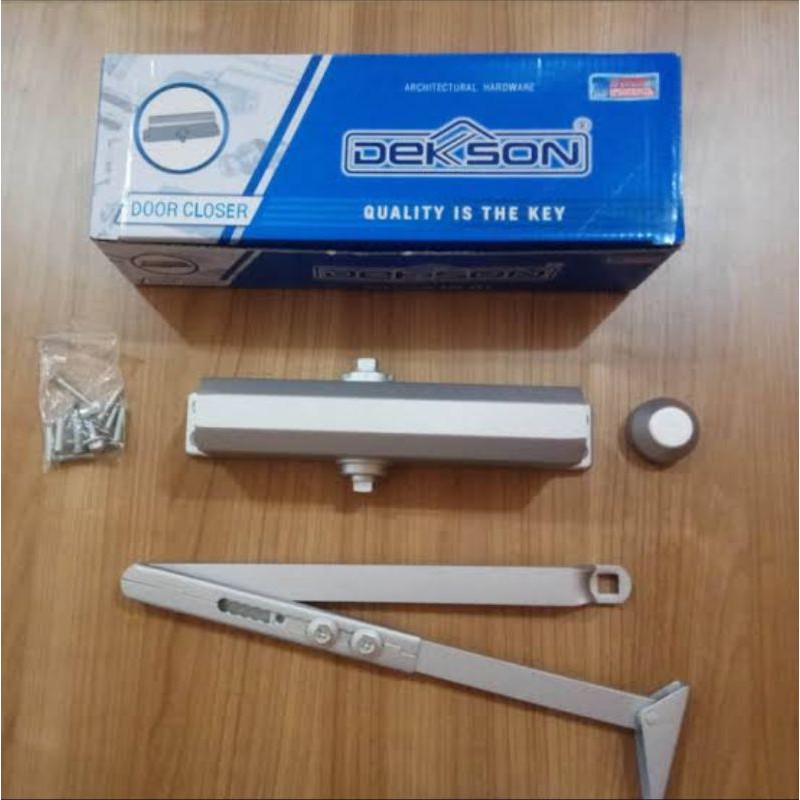 door closer dekson engsel otomatis penutup pintu silver