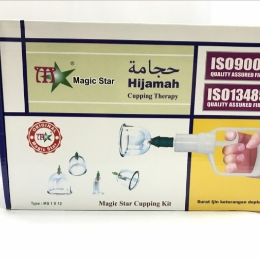 Magic Star ALAT BEKAM ISI 12(Kop Angin/Hijamah Cuping Therapy)