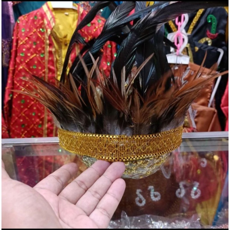 Aksesoris bulu2 dayak / bulu variasi