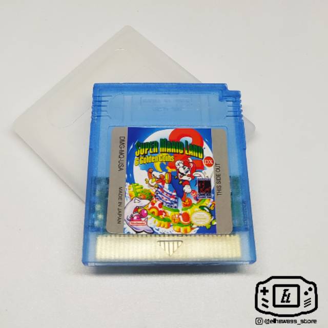 Kaset Super Mario Land 2 GBC DMG GBA Advance Retro Nintendo