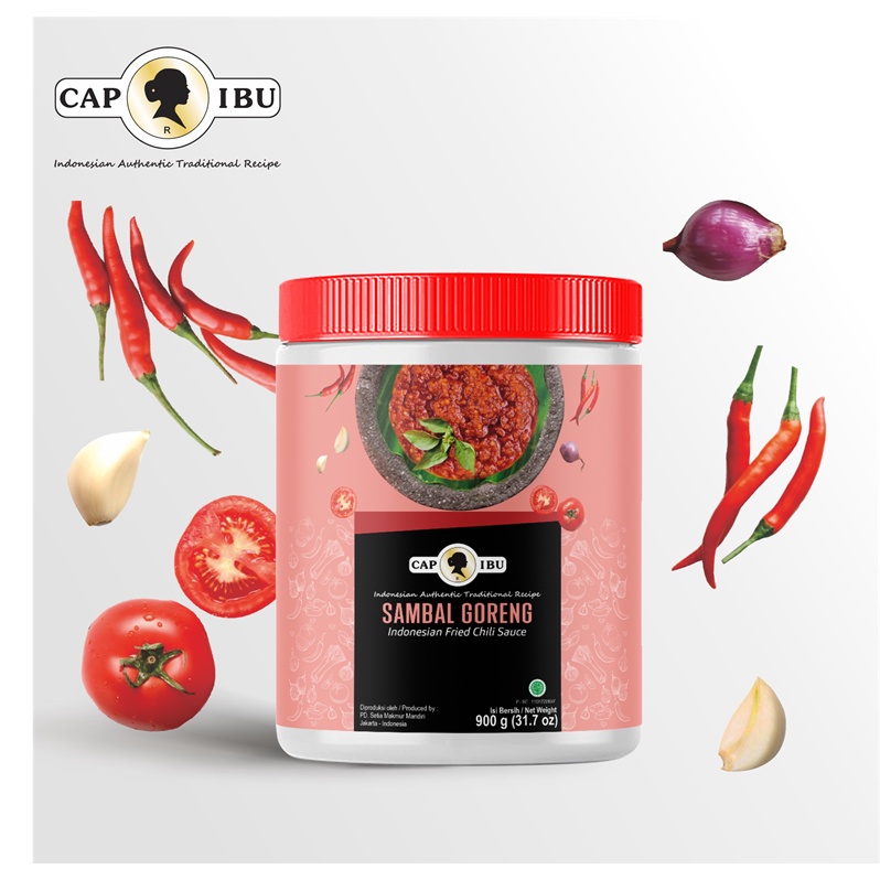 CAP IBU Sambal Goreng Kemasan Pot