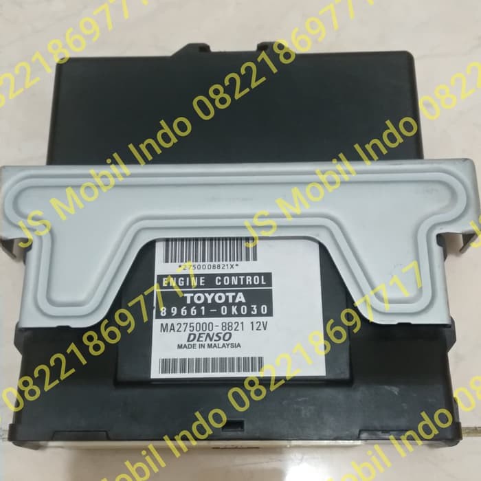 Komputer Computer Ecu Toyota Hilux Bensin 89661-0k030 Ok030 Original