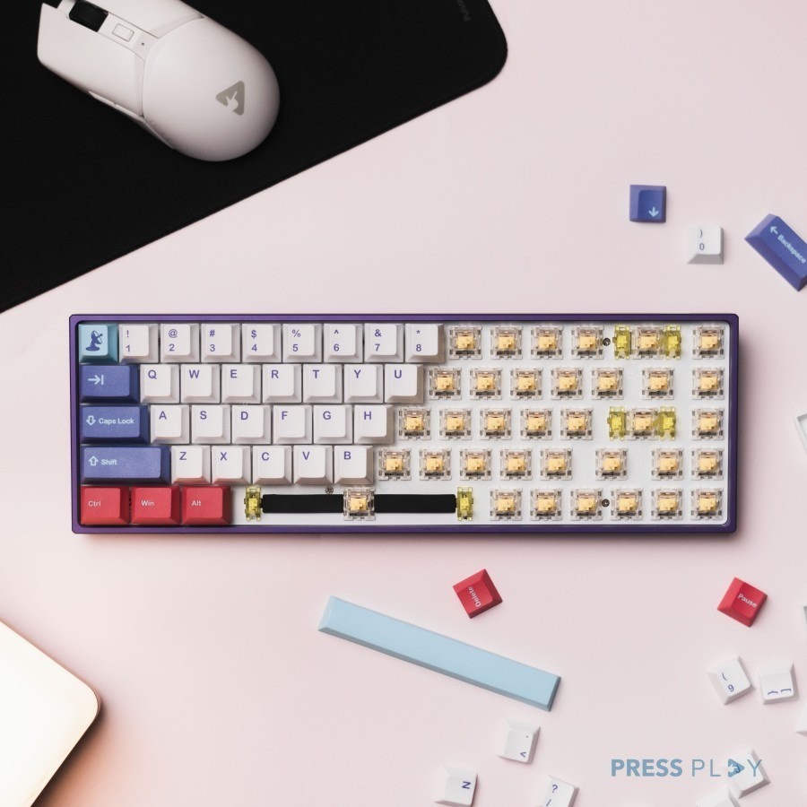 Press Play Voyager 68 Lightyear Edition Hotswap Mechanical Keyboard