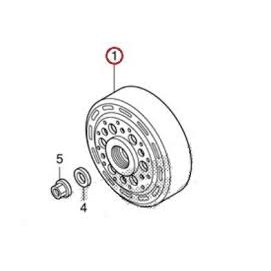 Flywheel PCX 150 - 31210KZY701 ORIGINAL PARTS