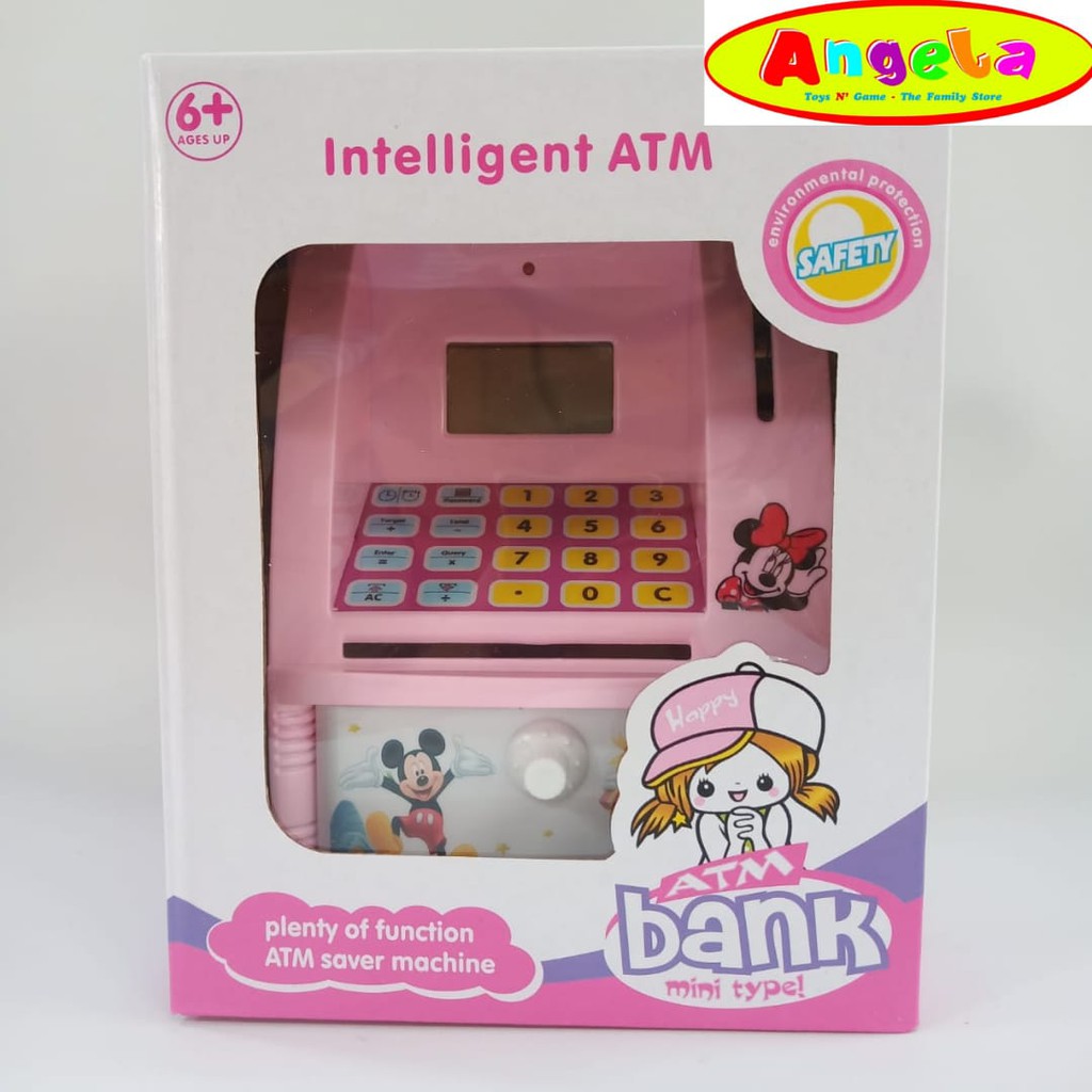 Mainan Anak Perempuan Mesin ATM Mickey Mouse