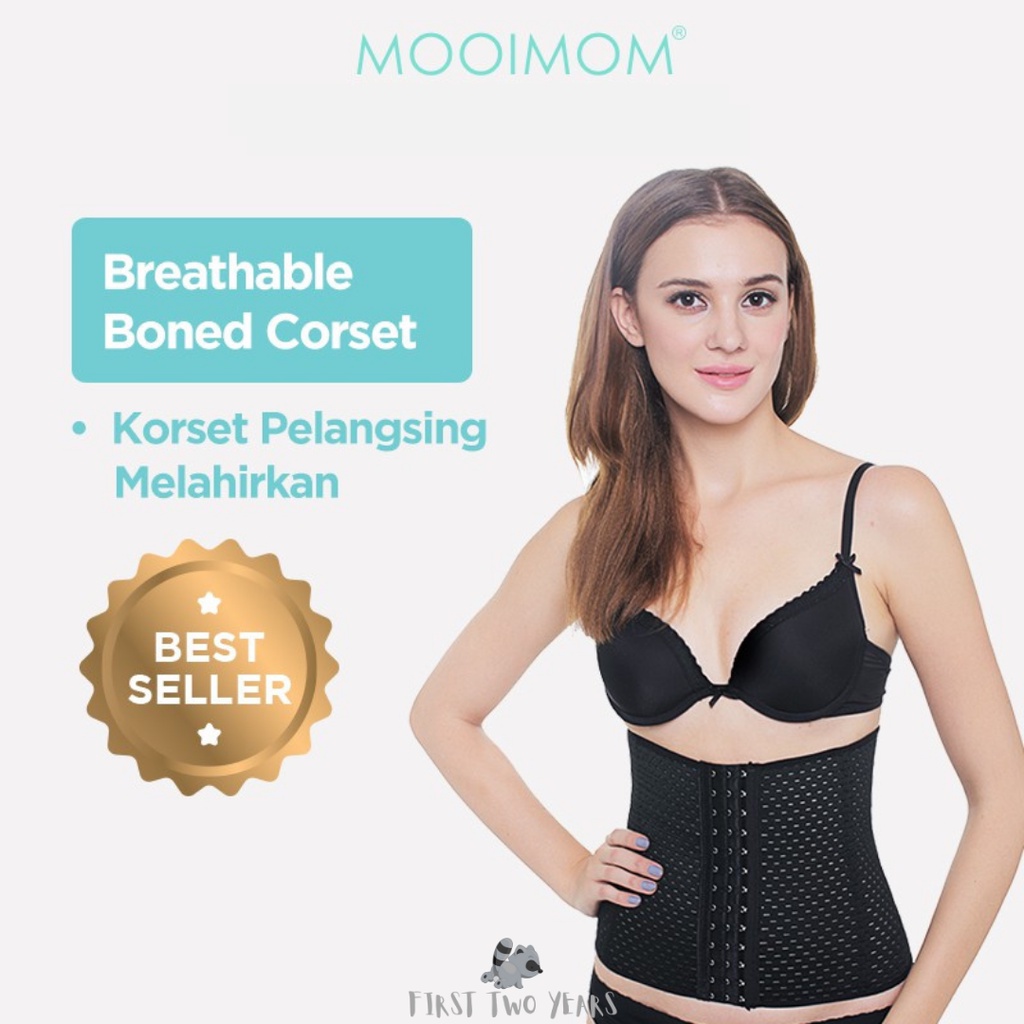 MOOIMOM - Breathable Boned Corset - Korset Pelangsing Pasca Melahirkan