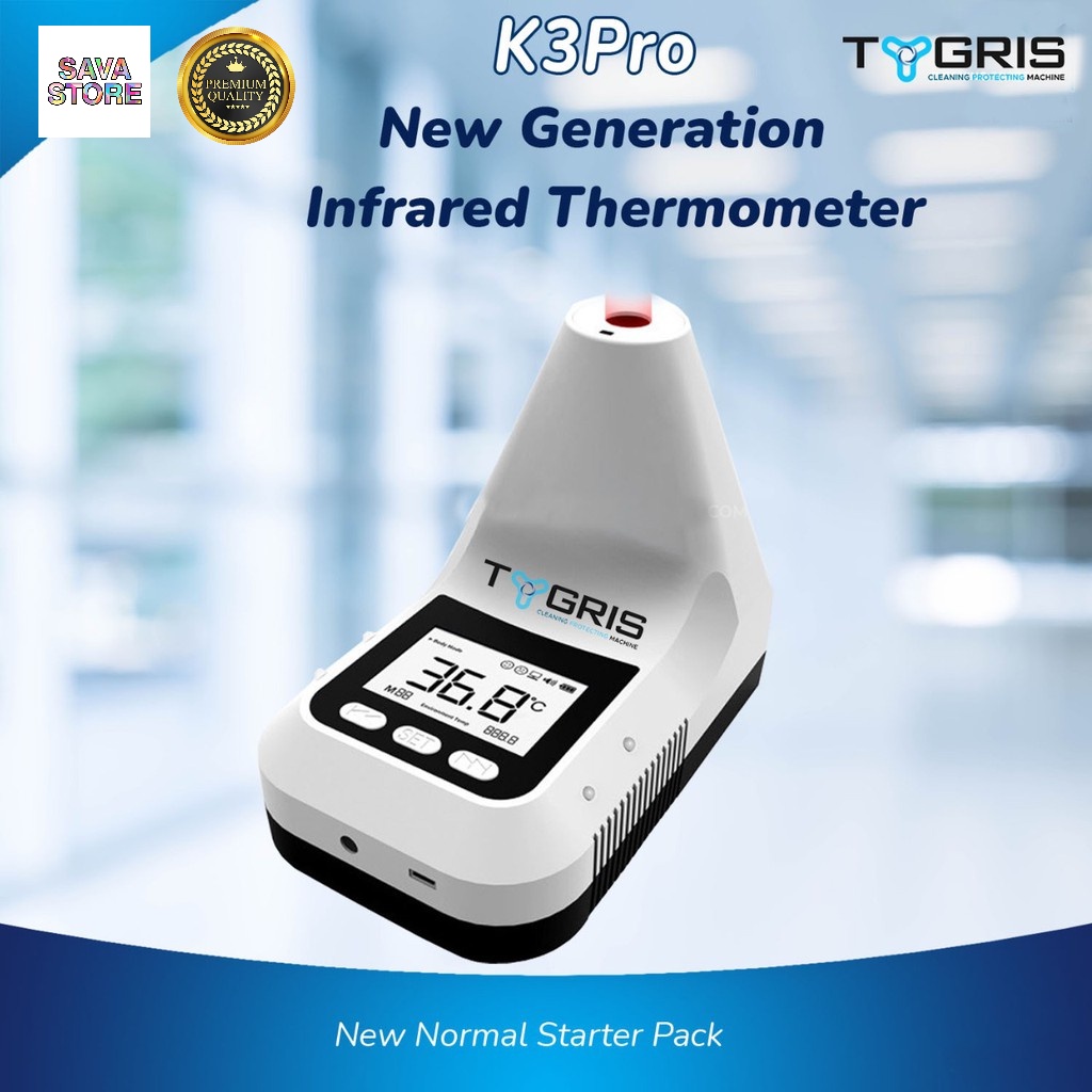 K3 TERMOMETER INFRARED TYGRIS - K3 PRO TERMOMETER RUANGAN - TERMOMETER DIGITAL K3 PRO