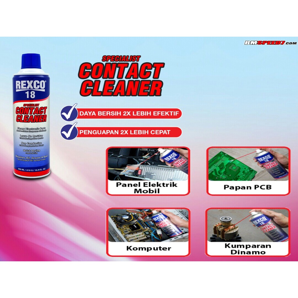 Rexco 18 Pembersih Komponen Elektronik / Contact Cleaner