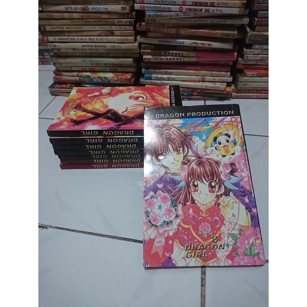 komik Dragon Girl 1-8 - Dragon Production