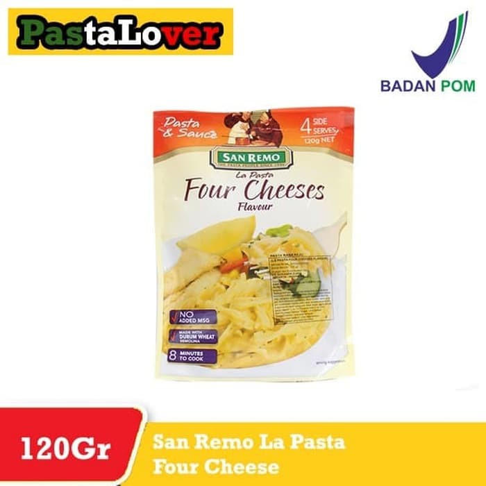 

San Remo La Pasta Four Cheeses 120 Gr