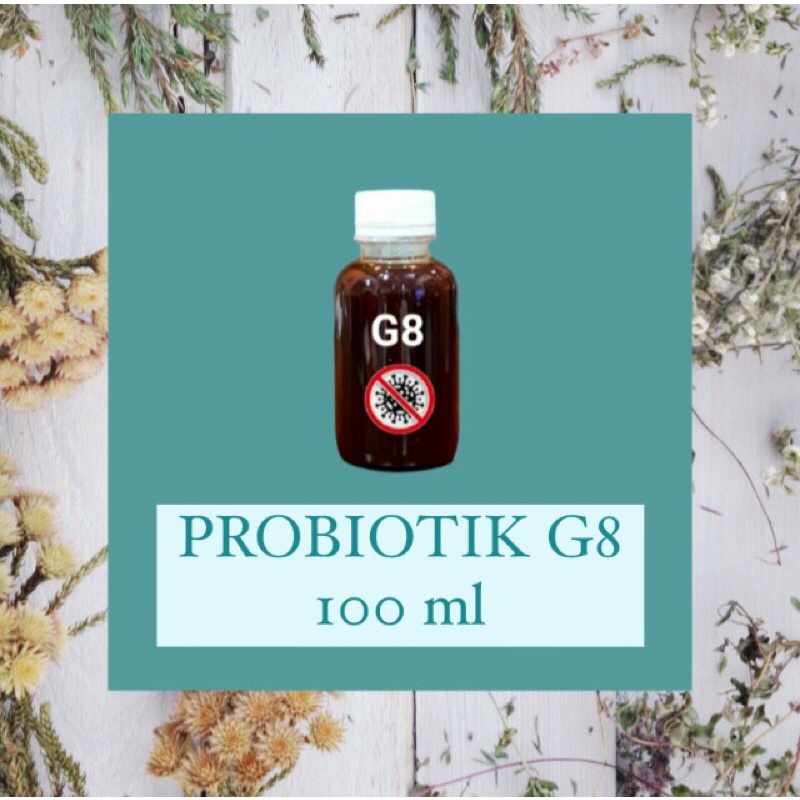 Probiotik G8 Prof. Sukardi 100 ml | Probiotik Herbal