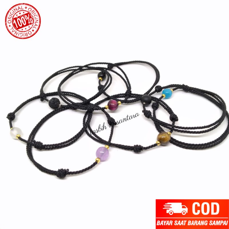 Gelang couple pasangan simple / Gelang tali couple pasangan