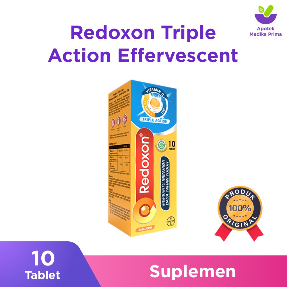 Redoxon Triple Action Effervescent 15 Tablet