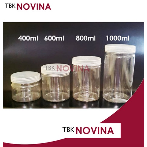 STOPLES SILINDER 400ml / 600ml / 800ml / 1000ml / JAR / TOPLES