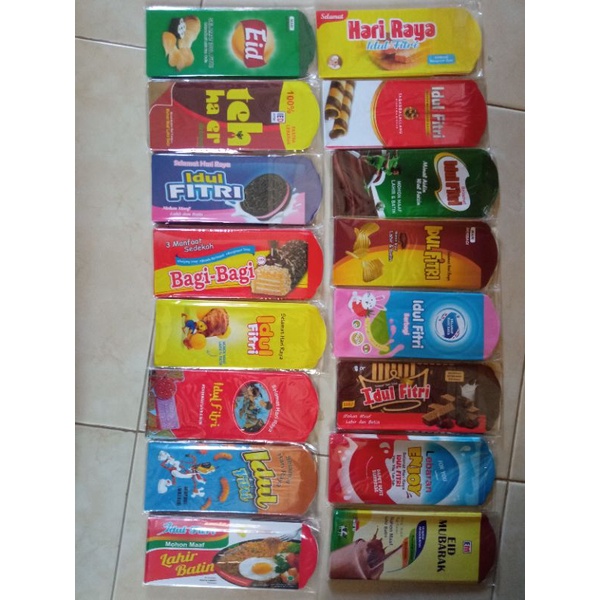 

Amplop Lebaran Lucu Kekinian & Viral Motif Snack Ukuran Besar