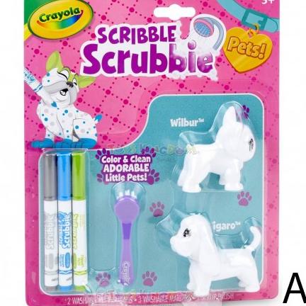 

Diskon Crayola Scribble Scrubbie Color & Clean Adorable Little Pets Diskon