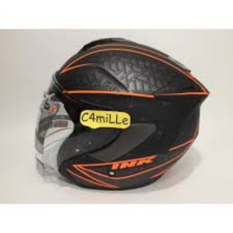 INK DYNAMIC BLACK DOFF MATTE GUNMET RED ORANGE FLUO HELM ORIGINAL