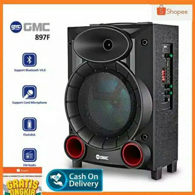 GMC 897F BLUETOOTH KARAOKE SPEAKER
