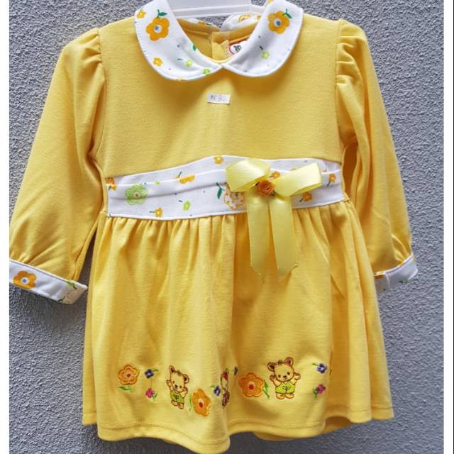 Rok balita perempuan tangan panjang