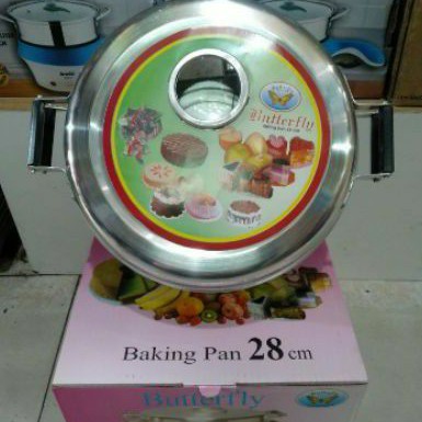 BAKING PAN BUTTERFLY 28CM 8 TELOR